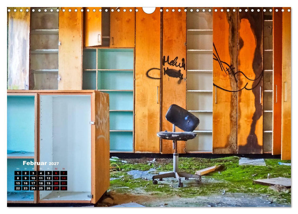 Verlassene Orte - Lost Places (CALVENDO Wandkalender 2027)