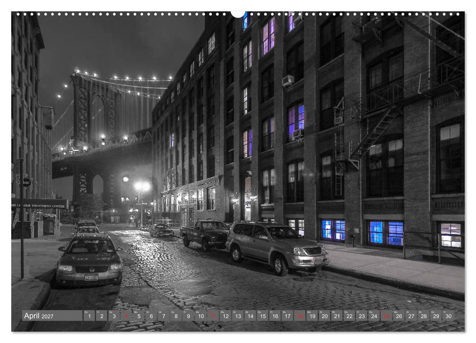 New York City - Color Glam Edition (CALVENDO Premium Wandkalender 2027)