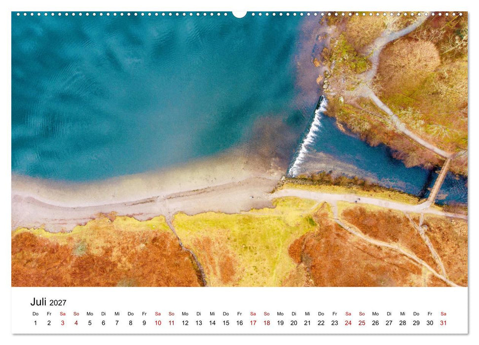Über den Wolken - Spektakuläre Luftaufnahmen (CALVENDO Premium Wandkalender 2027)