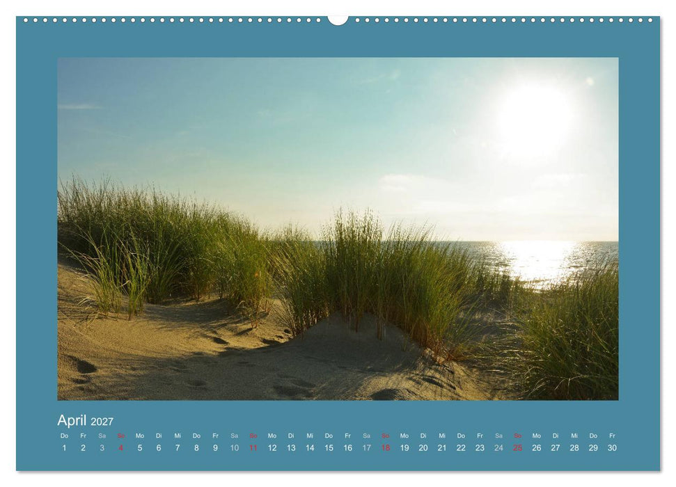 Sanddünen an der Nordsee in den Niederlanden (CALVENDO Premium Wandkalender 2027)
