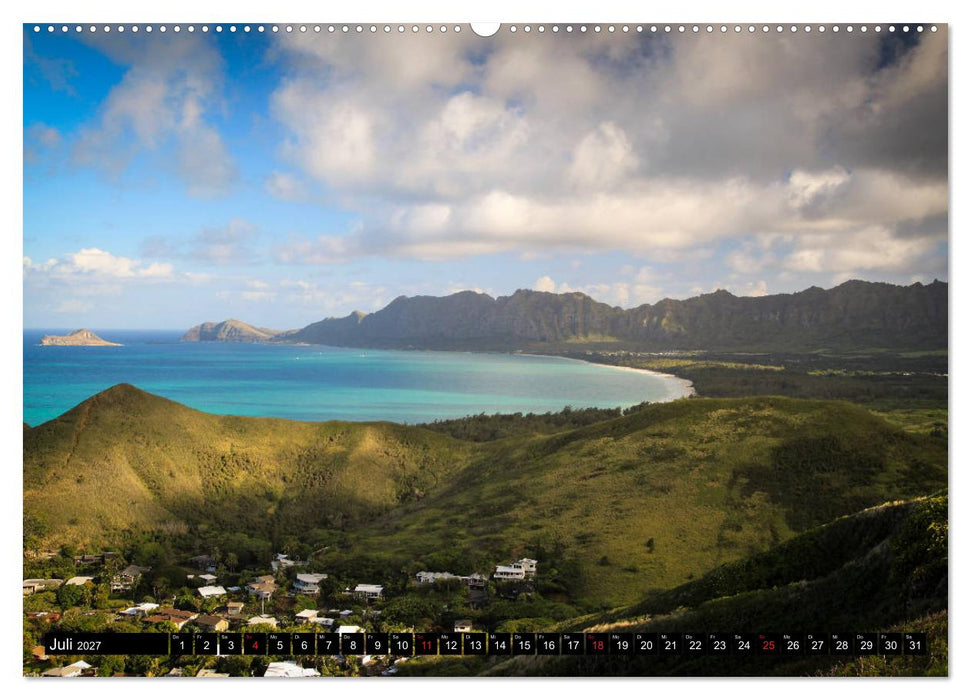 Wandern auf Hawaii - Berge im Pazifik (CALVENDO Premium Wandkalender 2027)