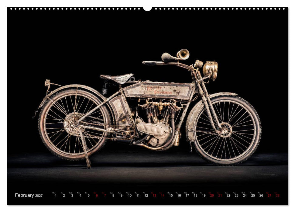 Motorcycle Legends (CALVENDO Premium-Calendar 2027)