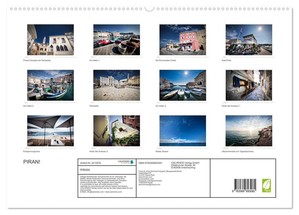 PIRAN! (CALVENDO Premium Wandkalender 2027)