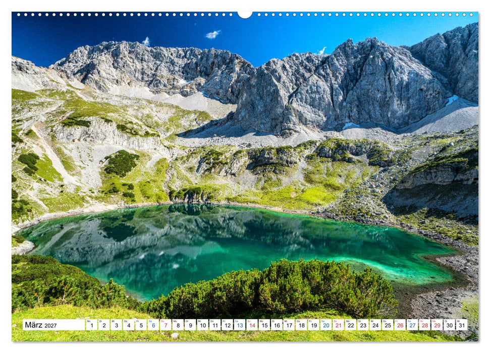 Tiroler Bergseen (CALVENDO Premium Wandkalender 2027)
