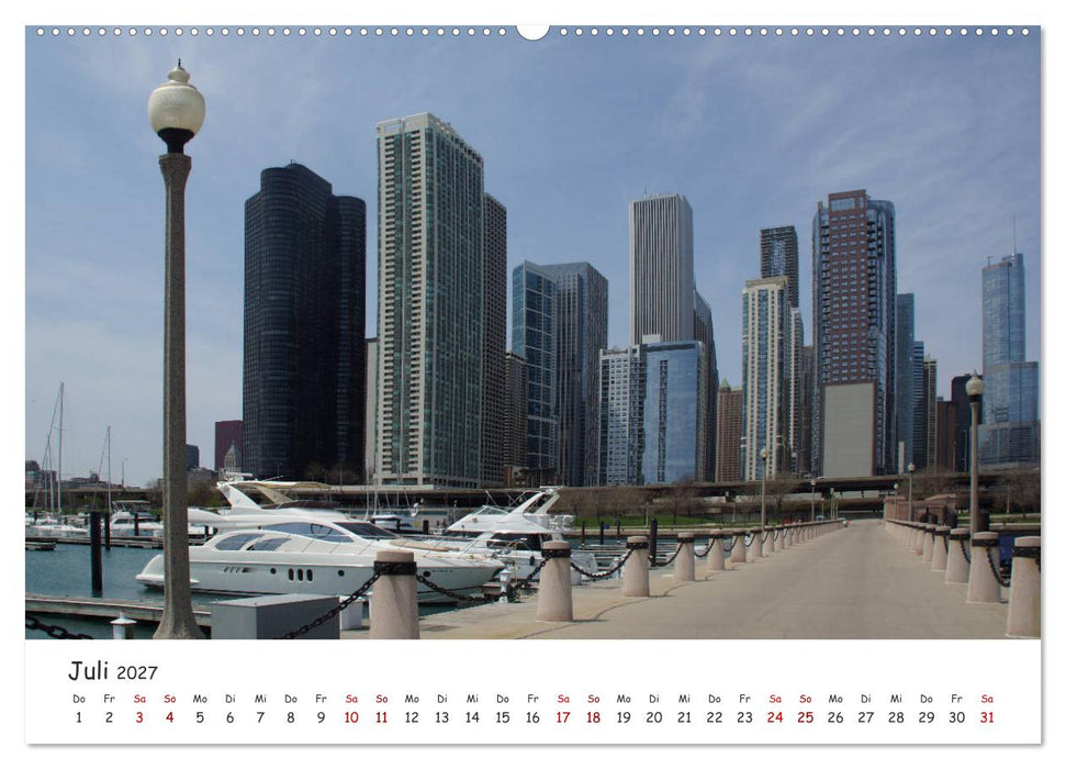 beeindruckendes Chicago (CALVENDO Premium Wandkalender 2027)