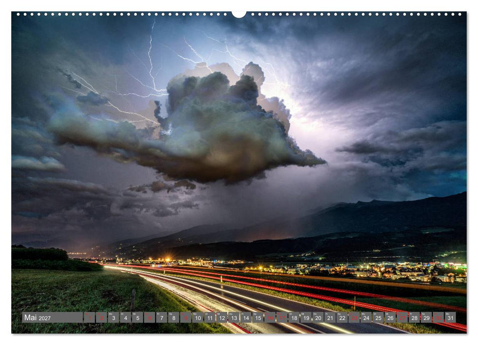 Blitz & Donner (CALVENDO Premium Wandkalender 2027)