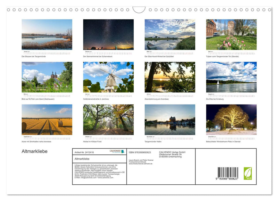 Altmarkliebe (CALVENDO Wandkalender 2027)