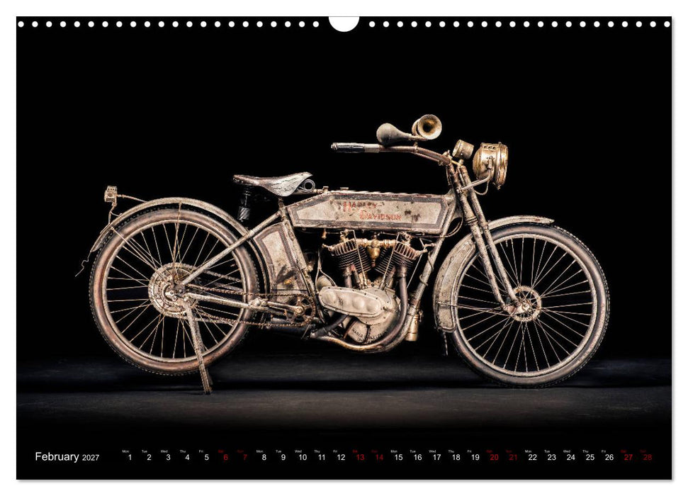 Motorcycle Legends (CALVENDO Monthly Calendar 2027)