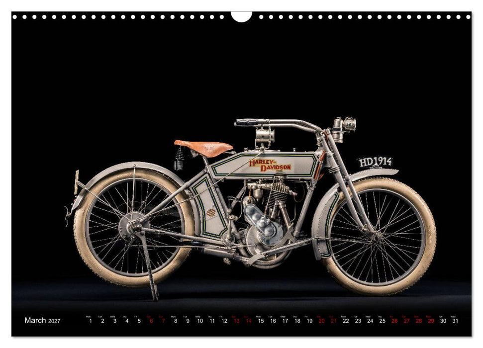 Motorcycle Legends (CALVENDO Monthly Calendar 2027)