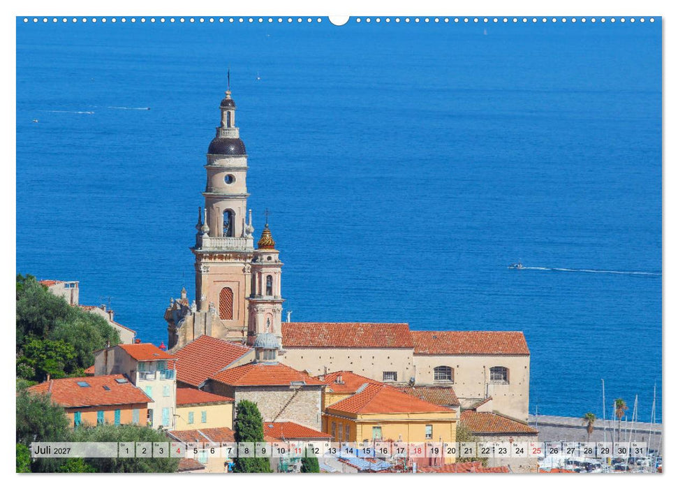 Südfrankreich - Côte d’Azur (CALVENDO Premium Wandkalender 2027)