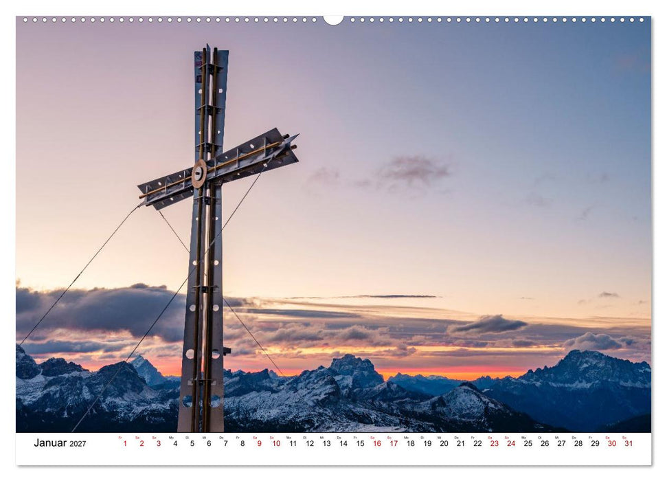 Leuchtende Dolomiten (CALVENDO Wandkalender 2027)