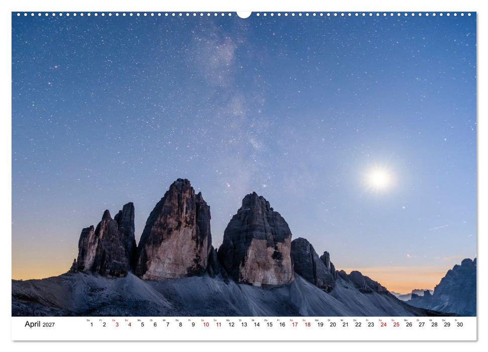 Leuchtende Dolomiten (CALVENDO Wandkalender 2027)