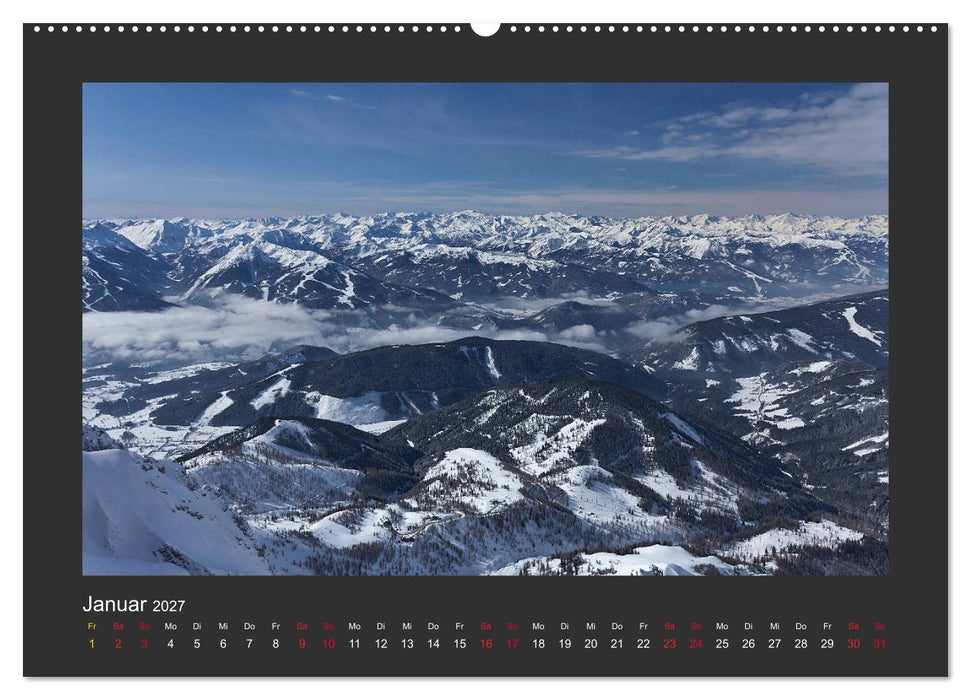 Bergschuh und Gipfelglück (CALVENDO Premium Wandkalender 2027)
