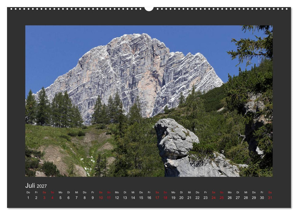 Bergschuh und Gipfelglück (CALVENDO Premium Wandkalender 2027)