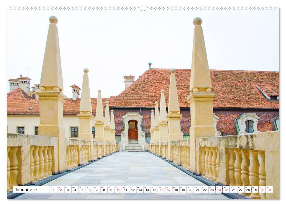 Graz - eine Stadt mit Flair (CALVENDO Premium Wandkalender 2027)