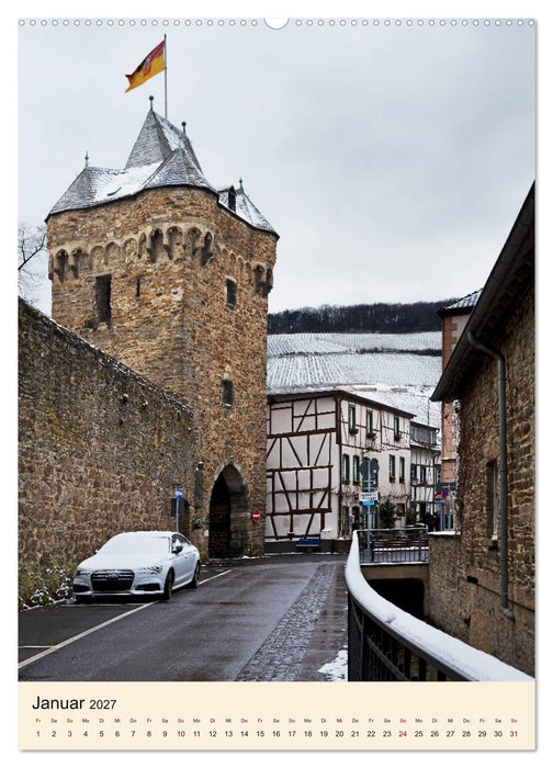 AHRWEILER - ALTSTADTIMPRESSIONEN (CALVENDO Wandkalender 2027)