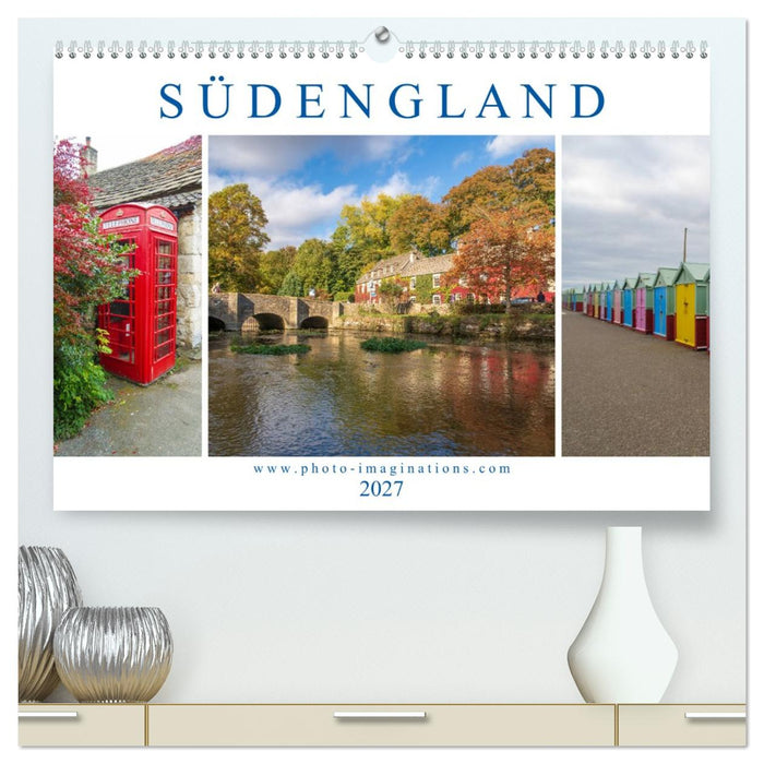 Bezauberndes Südengland (CALVENDO Premium Wandkalender 2027)