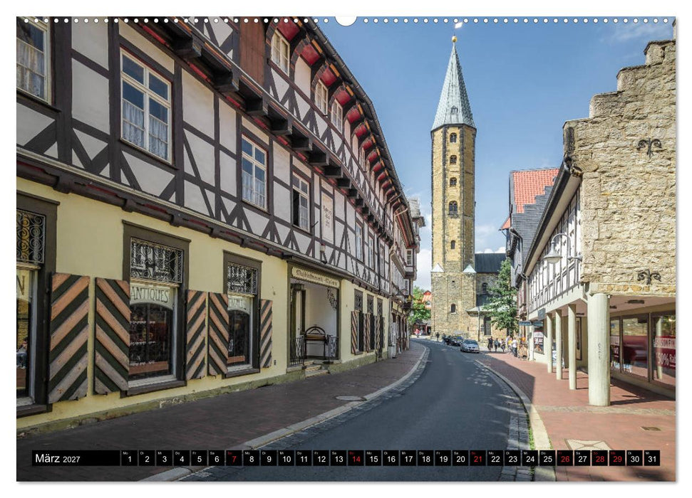 Fachwerkstadt Goslar (CALVENDO Wandkalender 2027)