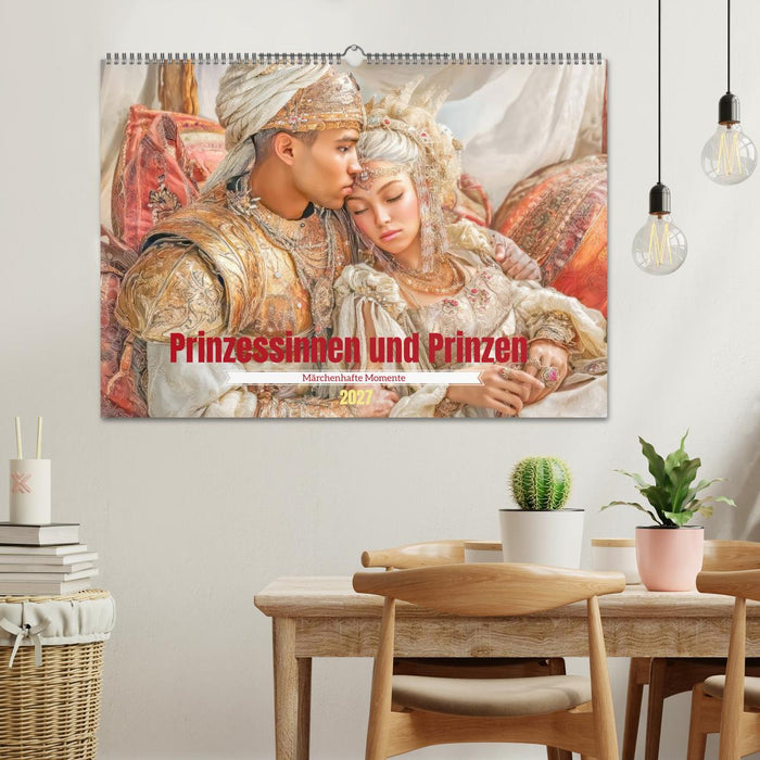 Prinzessinnen und Prinzen - Märchenhafte Momente (CALVENDO Wandkalender 2027)