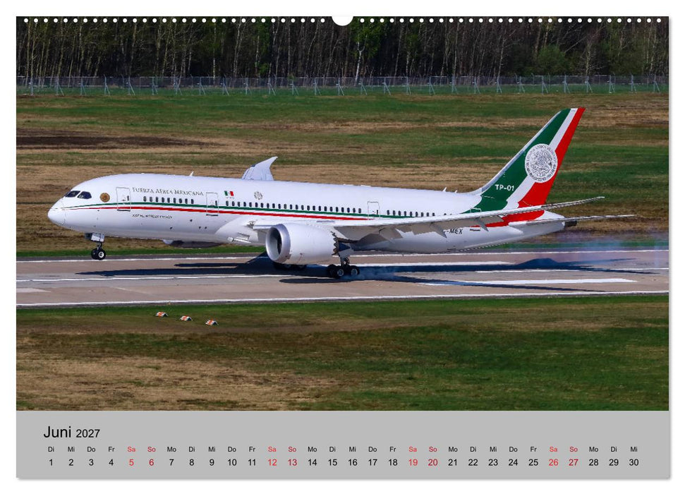 Welt der Flugzeuge - Faszination Luftfahrt 2027 (CALVENDO Premium Wandkalender 2027)