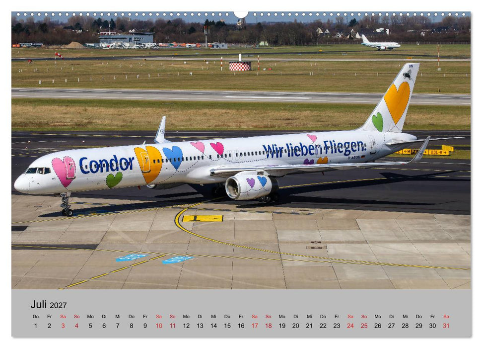 Welt der Flugzeuge - Faszination Luftfahrt 2027 (CALVENDO Premium Wandkalender 2027)