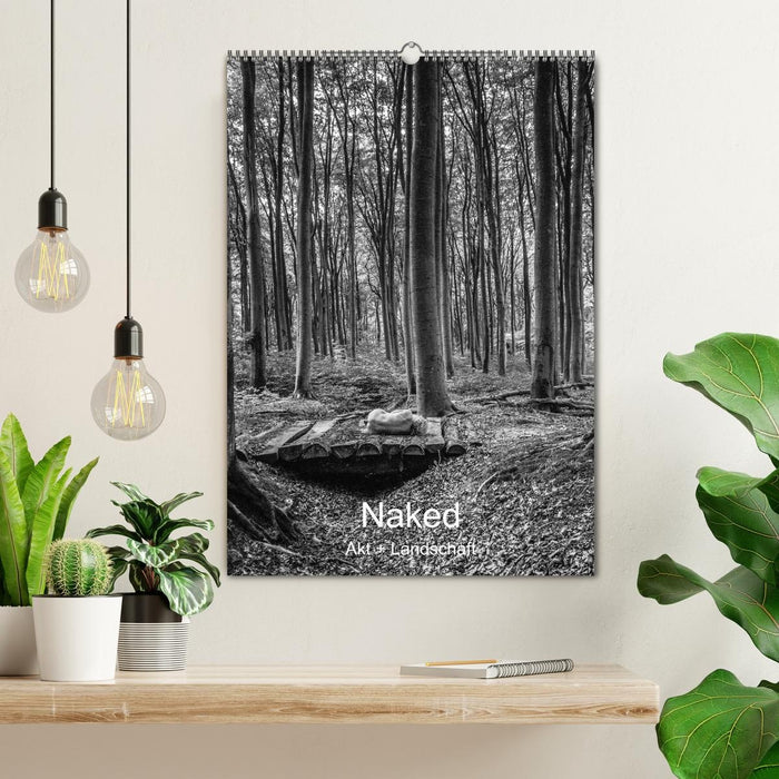 Naked: Akt + Landschaft (CALVENDO Wandkalender 2027)