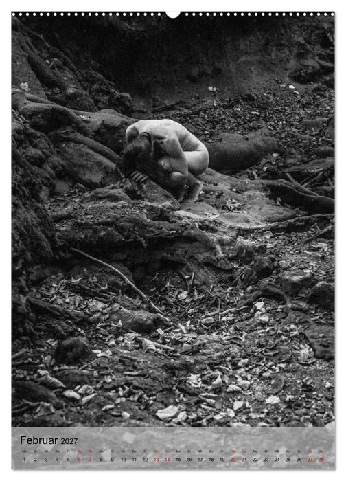 Naked: Akt + Landschaft (CALVENDO Wandkalender 2027)