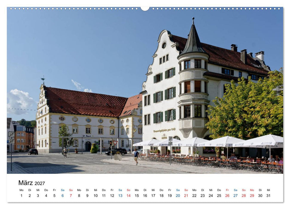 Kempten - Ansichtssache (CALVENDO Wandkalender 2027)