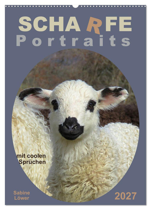 Scharfe Portraits (CALVENDO Wandkalender 2027)