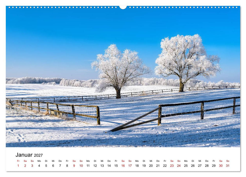 Masuren 2027 - Land der 1000 Seen (CALVENDO Wandkalender 2027)