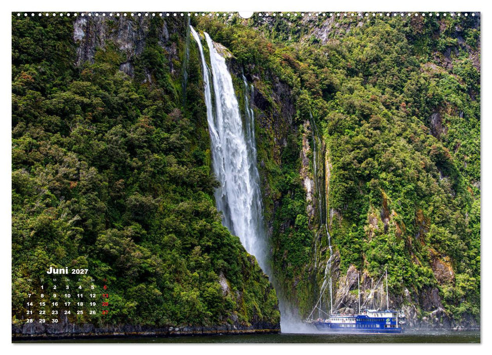 Traumland Neuseeland (CALVENDO Premium Wandkalender 2027)