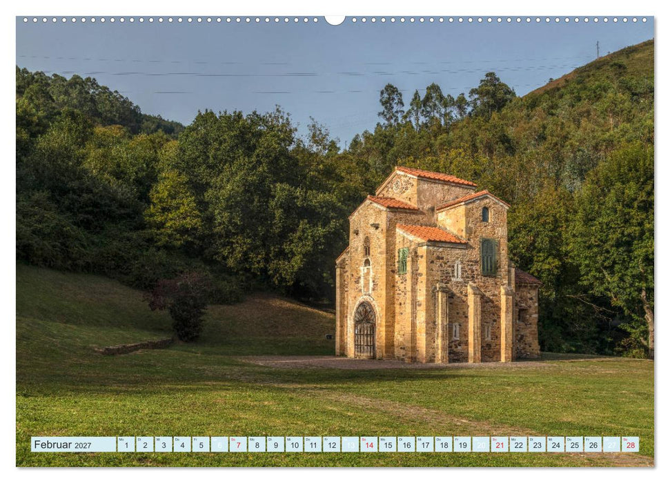 Nordspanien, wilde Atlantikküste und hohe Berge (CALVENDO Premium Wandkalender 2027)