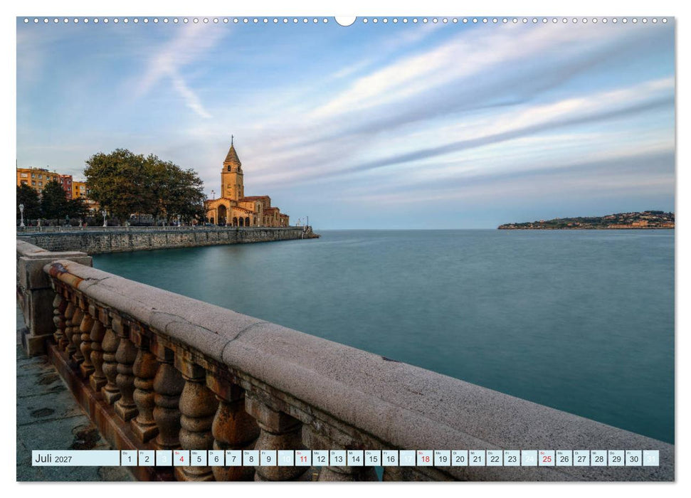 Nordspanien, wilde Atlantikküste und hohe Berge (CALVENDO Premium Wandkalender 2027)