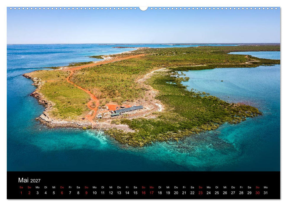 Australien 2027 Kimberley aus der Vogelperspektive (CALVENDO Premium Wandkalender 2027)