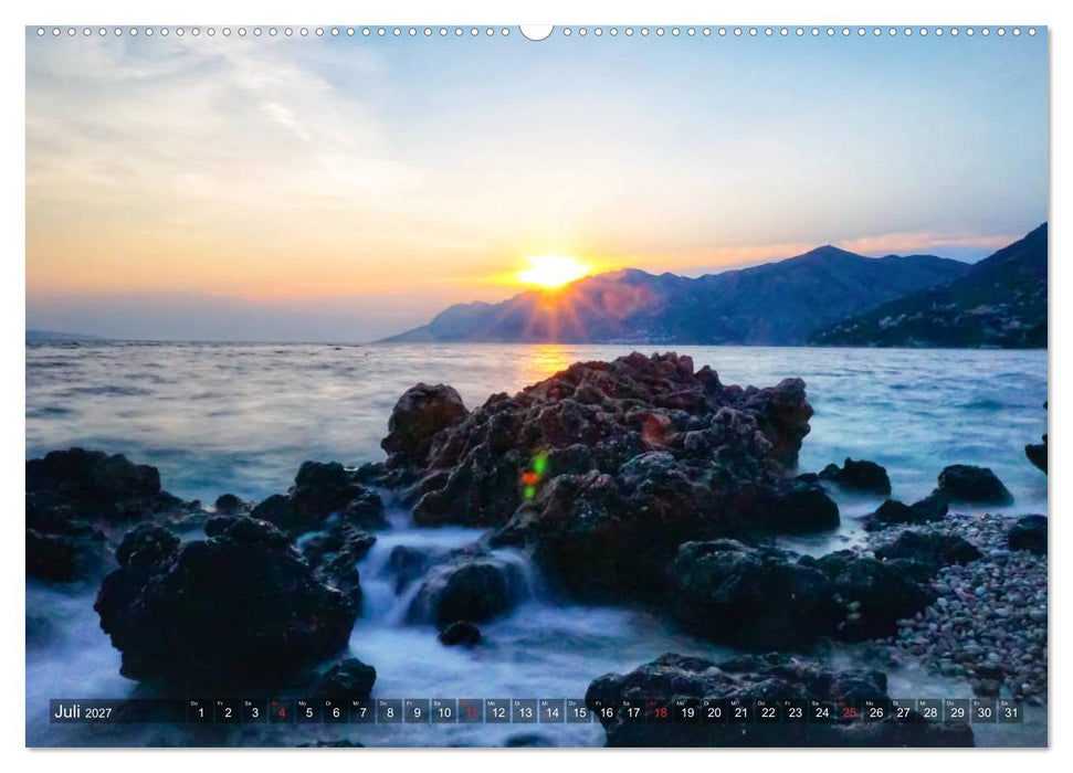 Kroatien - Landschaften am Mittelmeer (CALVENDO Premium Wandkalender 2027)