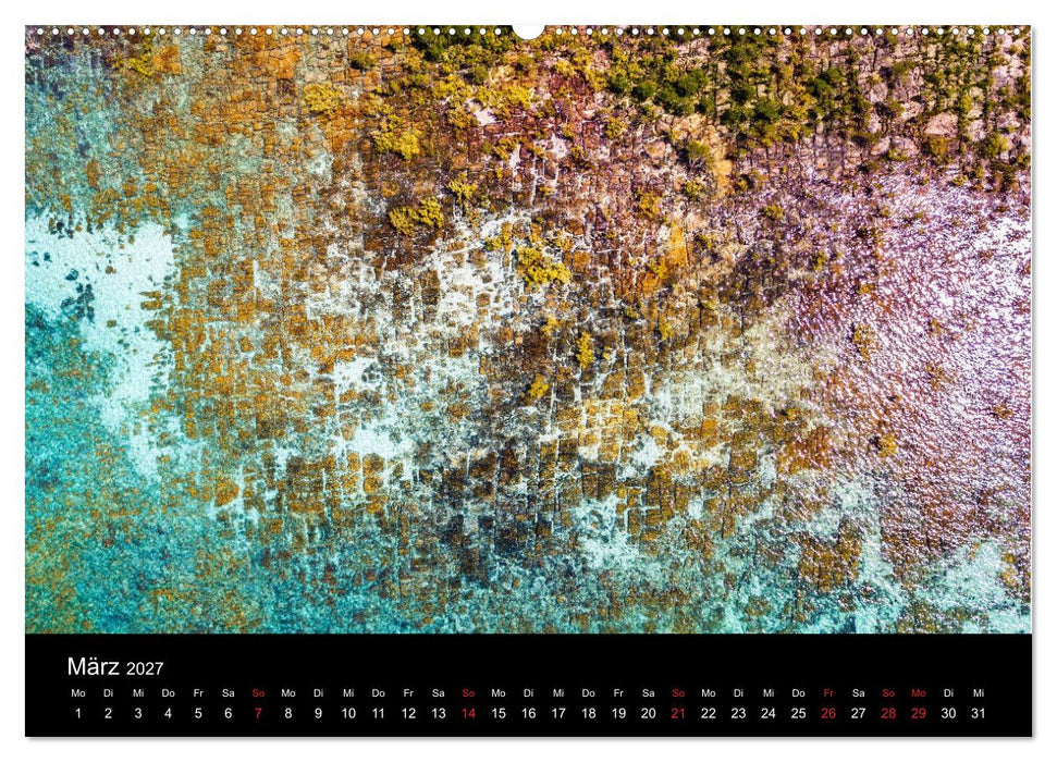 Australien 2027 Kimberley aus der Vogelperspektive (CALVENDO Wandkalender 2027)