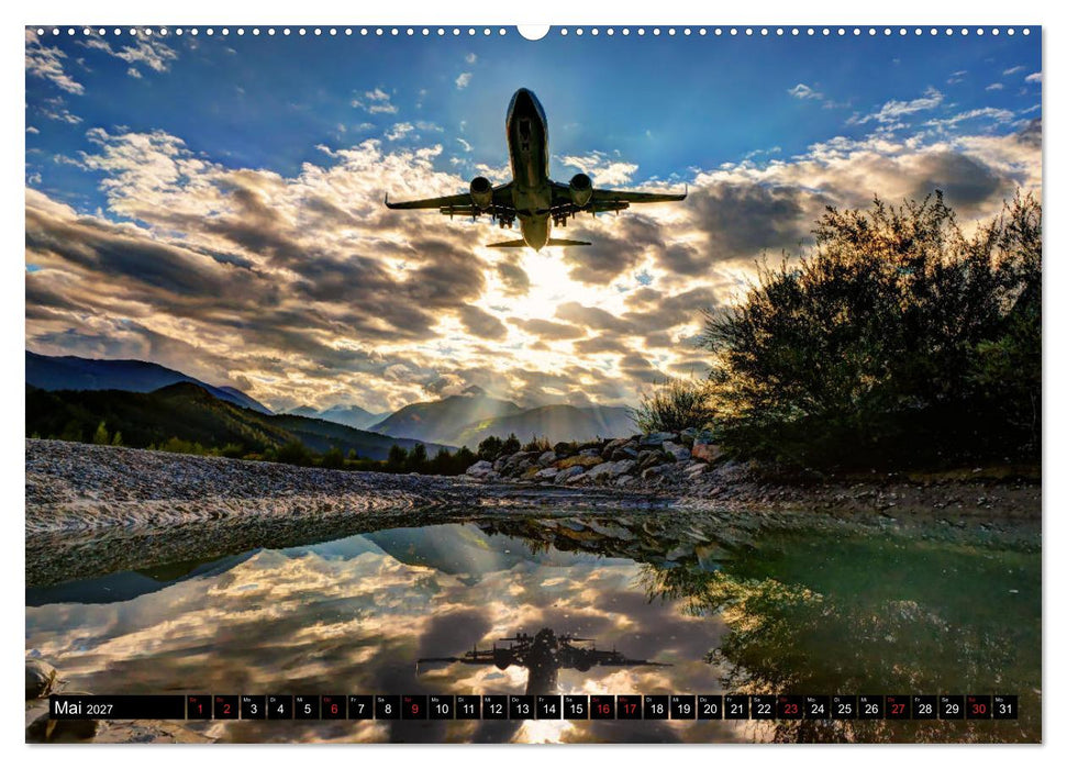 Flugzeugkalender 2027 (CALVENDO Premium Wandkalender 2027)