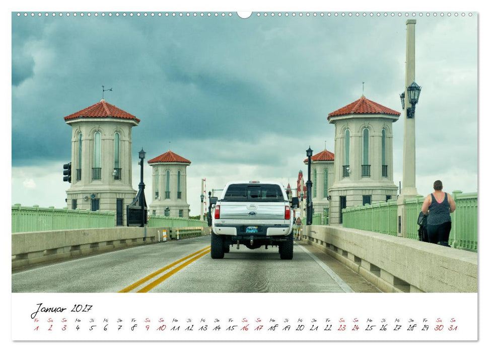 USA Ostküste Ein Road Trip (CALVENDO Wandkalender 2027)