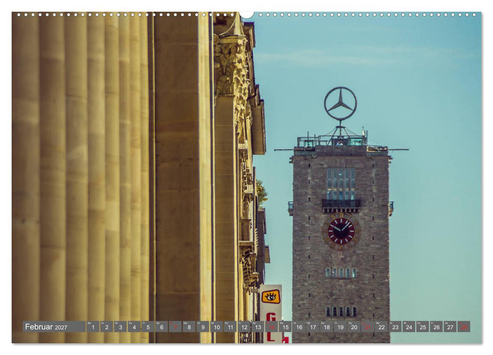 Stuttgart - Bilder einer Stadt 2027 (CALVENDO Premium Wandkalender 2027)