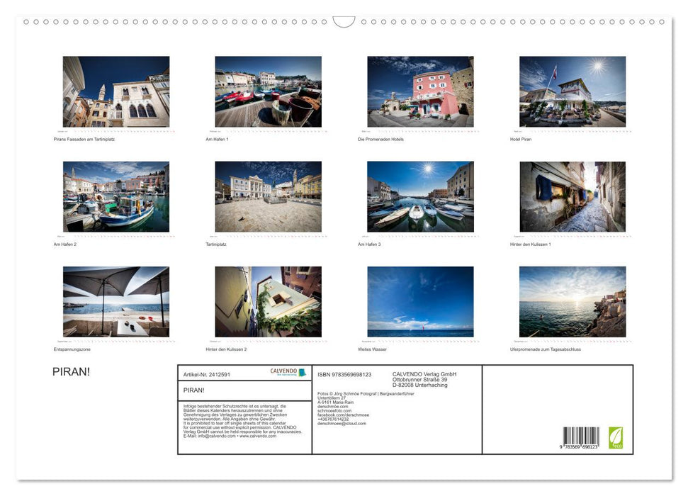 PIRAN! (CALVENDO Wandkalender 2027)