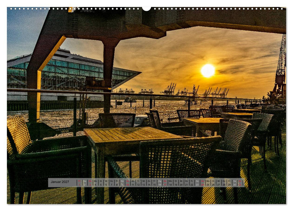 Auch das ist der Hamburger Hafen (CALVENDO Wandkalender 2027)