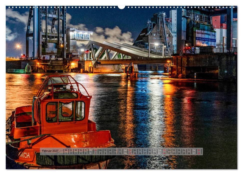 Auch das ist der Hamburger Hafen (CALVENDO Wandkalender 2027)