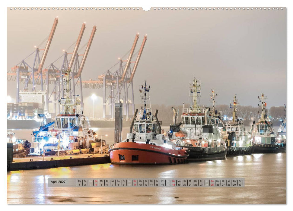 Auch das ist der Hamburger Hafen (CALVENDO Wandkalender 2027)