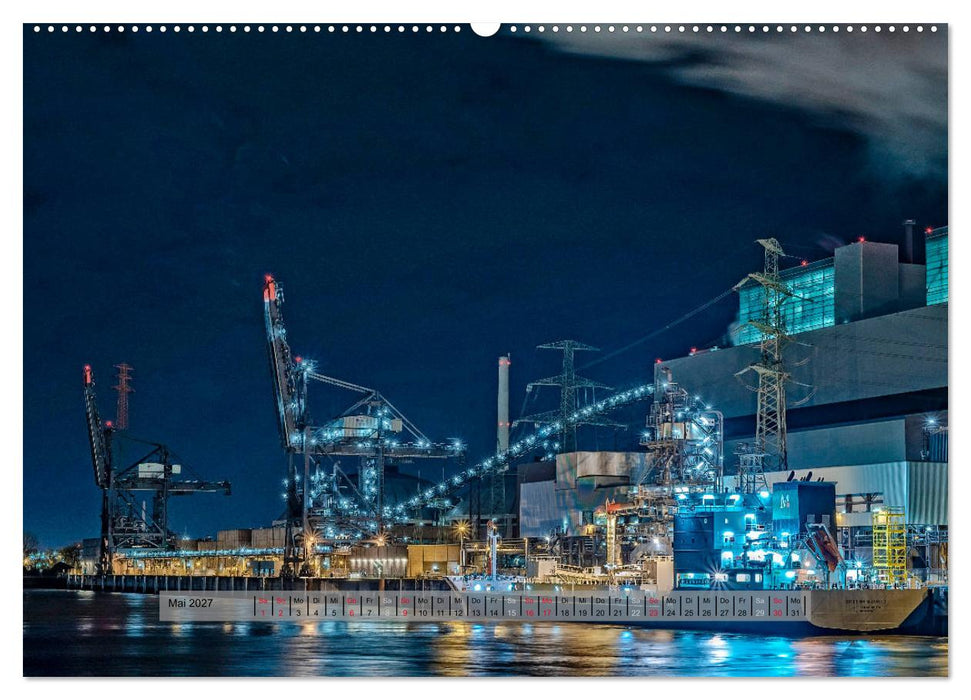 Auch das ist der Hamburger Hafen (CALVENDO Wandkalender 2027)