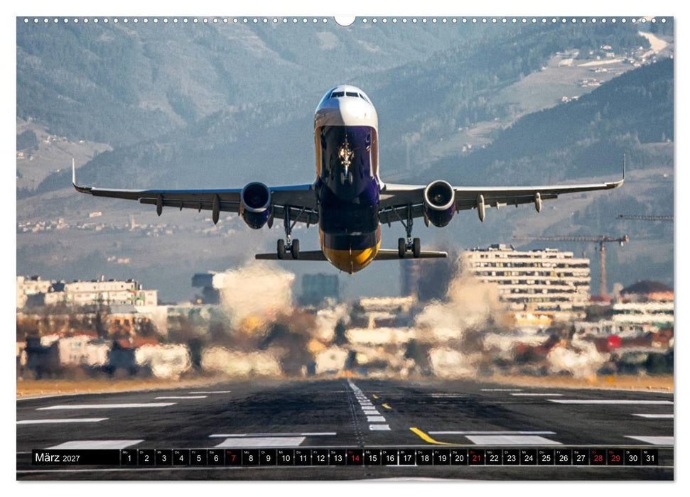 Flugzeugkalender 2027 (CALVENDO Wandkalender 2027)