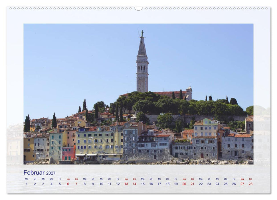 Schönes Istrien 2027 (CALVENDO Premium Wandkalender 2027)