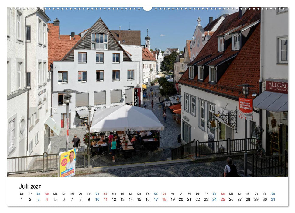 Kempten - Ansichtssache (CALVENDO Premium Wandkalender 2027)