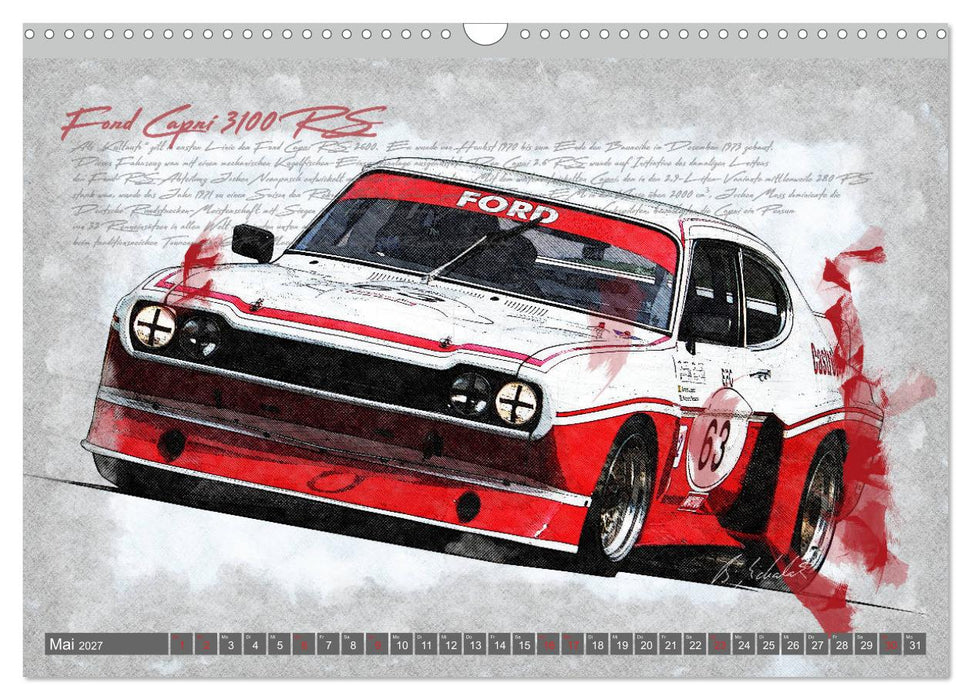 Rennsport am Limit (CALVENDO Wandkalender 2027)