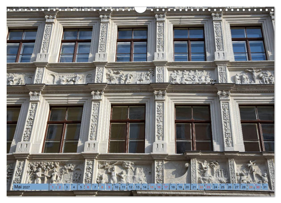 Fassadenreichtum in Görlitz (CALVENDO Wandkalender 2027)