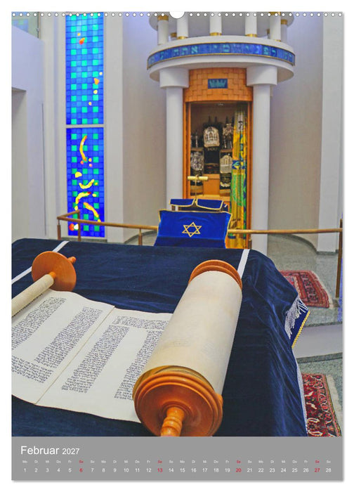 Bejt Knesset. Haus der Versammlung. Die Synagoge in Darmstadt (CALVENDO Wandkalender 2027)